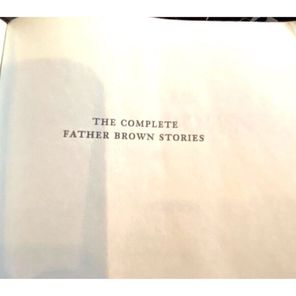 2 bks 1 price The Complete Father Brown Stories & The Innocence Of Father Brown - Picture 2 of 10